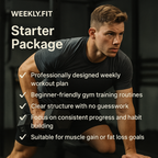 Weekly.Fit | Starter Package – Beginner Weekly Fitness Plan